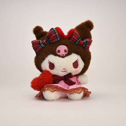 Kuromi Plush Mascot - Ribbon Love