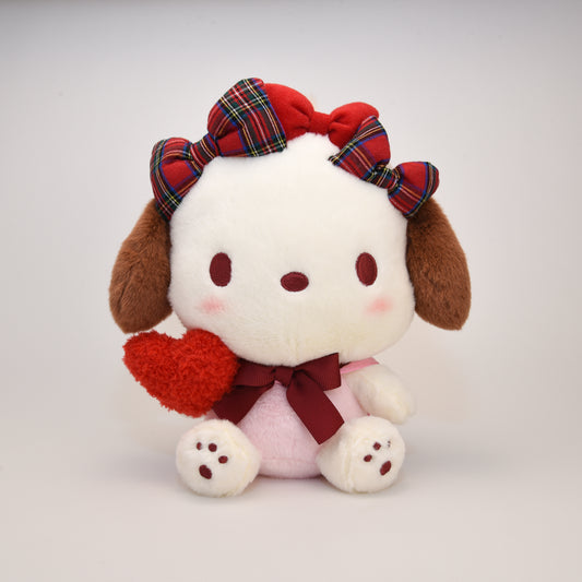 Pochacco Plush Small - Ribbon Love