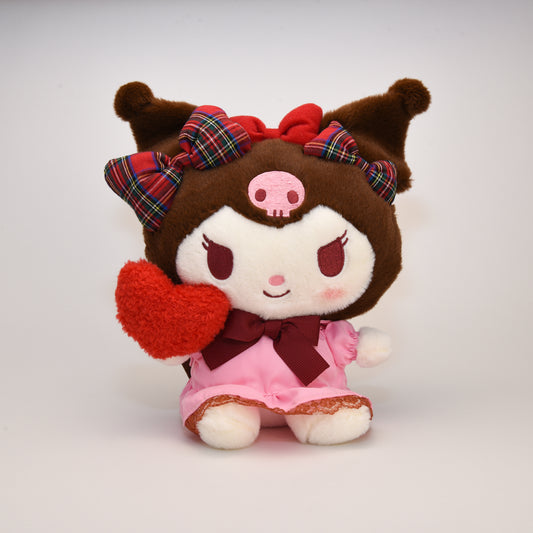 Kuromi Plush Small - Ribbon Love