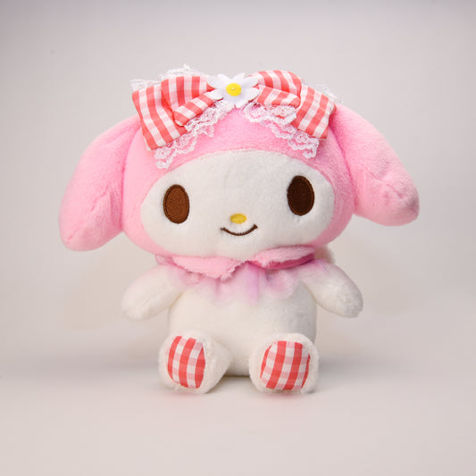 My Melody Plush Small - Gingham Angel