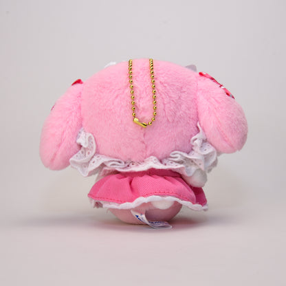 My Melody Plush Keychain - Lolita Dress