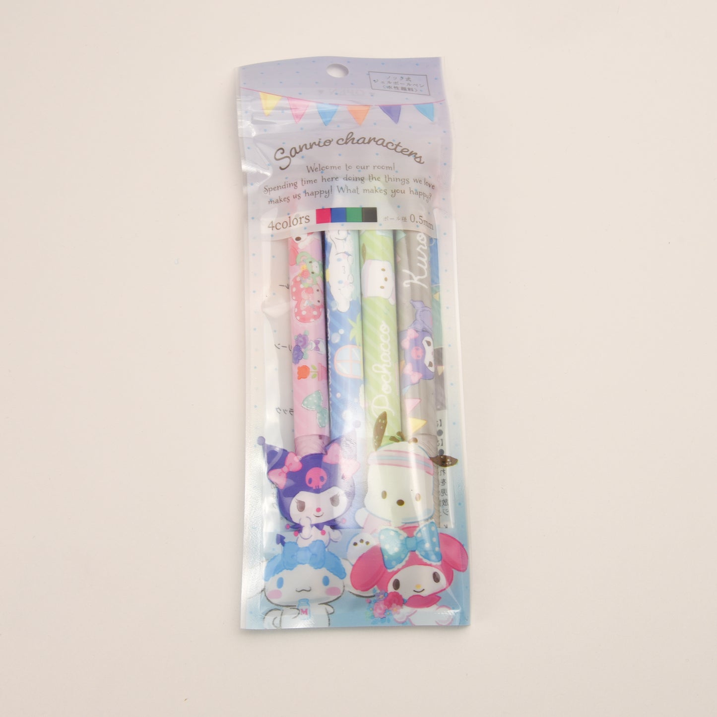 Sanrio Gel Pen 4 Pack